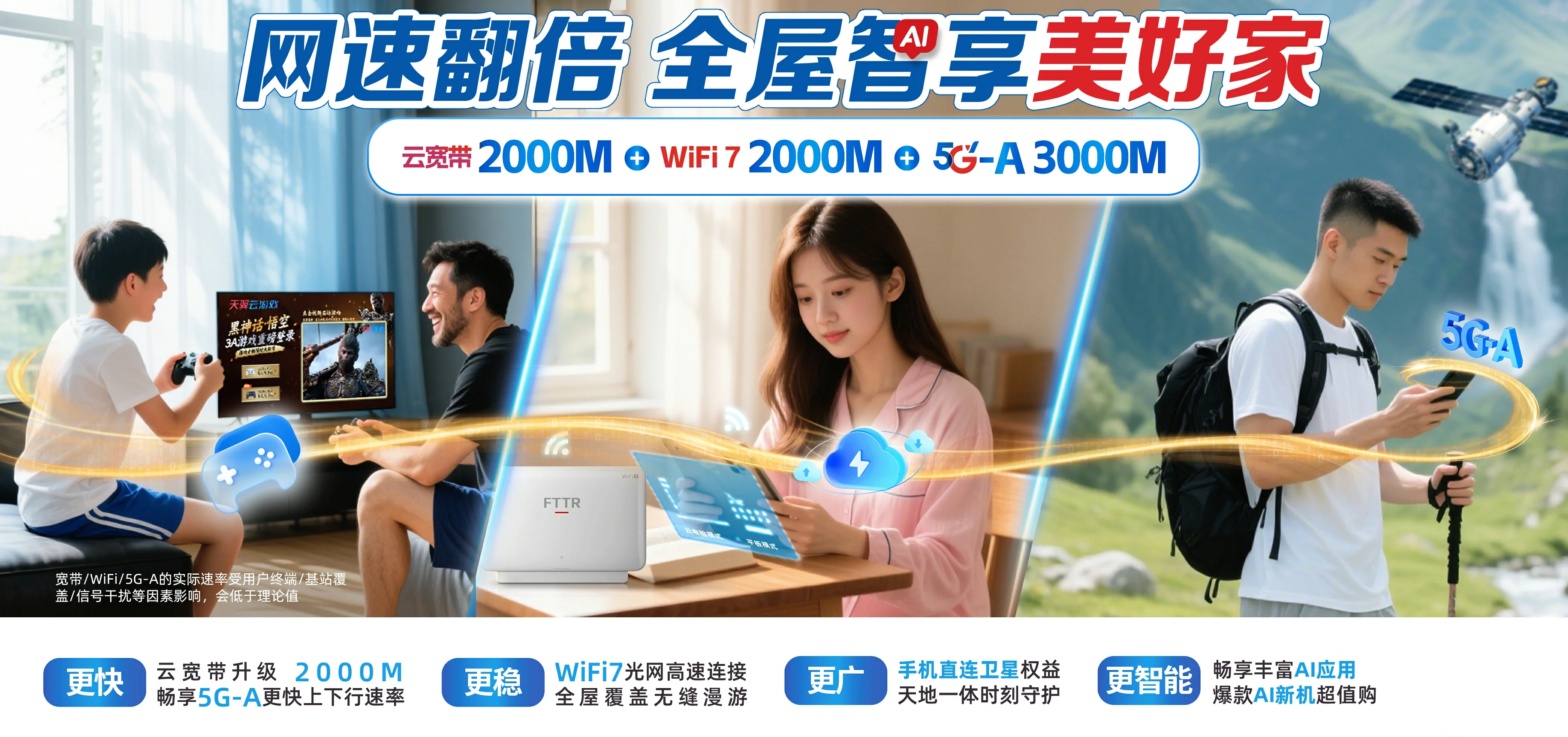 中国电信 环翠区电信宽带 宽带套餐